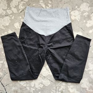 Maternity pants L - black